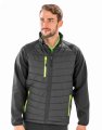 Heren Softshell Jas Result Recycled Compass Padded
